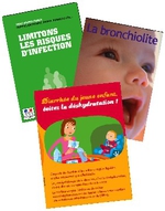 Visuel des brochures sur la prévention des infections de l'hiver