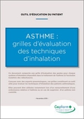 Asthme : grilles d'évaluation des techniques d'inhalation - Cespharm