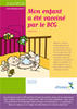 Mon enfant a été vacciné par le BCG - brochure