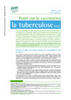 Repère pour votre pratique - la tuberculose. Point sur la vaccination (1/2) - brochure