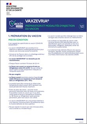 Vaccine Astra Zeneca - Préparation et modalités d’injection  - fiche - Ministère des solidarités et de la santé