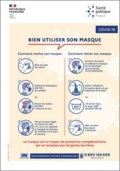 Covid-19 - Bien utiliser son masque - flyer - Santé publique France