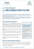 Helicobacter pylori - Traitement - brochure - Haute Autorité de Santé