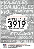Violences femmes info - affiche - Ministère des affaires sociales, de la santé et du droit des femmes