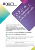 Vous et ... vos contraceptifs oestroprogestatifs - brochure - ANSM