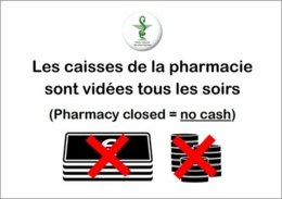 Sécurité - Affiche officines - ONP