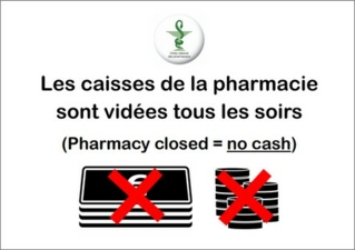 Sécurité - Affiche officines - ONP