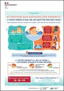 attention-aux-noyades-des-enfants-affiche - gouvernement