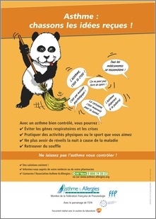 Asthme : chassons les idées reçues ! - affiche