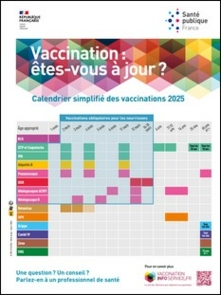 Cespharm Calendrier Vaccinal Simplifi 2025 Affichette cespharm-calendrier-vaccinal-simplifi-2025-affichette