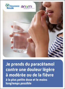Paracétamol : bon usage - flyer patient adulte - Assurance Maladie