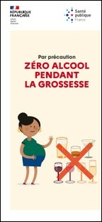 Zéro alcool pendant la grossesse - brochure 2020