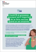  Covid-19 et grossesse-pourquoi- est-il-important-de- -se-faire-vacciner-quand -on-est enceinte ? - Flyer