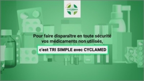 Cyclamed - Comment trier les médicaments non utilisés - vidéo - Cyclamed