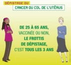 Cancer du col de l'utérus - Campagne INCa