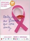 Dépistage du cancer du sein. Parlez-en aux femmes que vous aimez !- affiche
