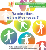 Semaine de la vaccination 2012 – affiche
