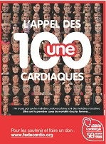 "100 (une) cardiaques" - Affiche FFC