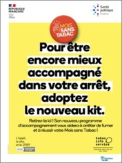 Mois sans tabac, adoptez le nouveau kit - affiche - Santé publique France
