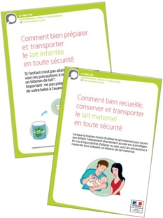 Préparation et utilisation des biberons en toute sécurité - Brochures DGS