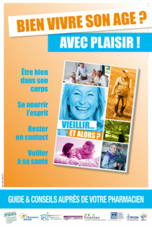 Bien vivre son âge - Affiche Inpes