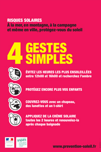Affiche - Prévention solaire - Inpes