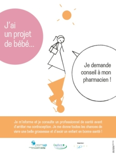 Affiche J'ai un projet de bébé