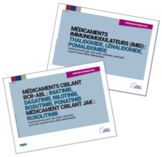 Visuel page de couverture des recommandations de l'INCa