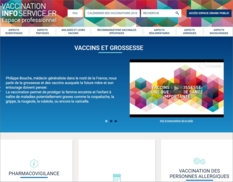 Vaccination-info-service.fr espace professionnels de santé