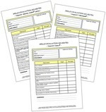 Visuel grilles d’évaluation des gestes