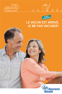 Le vaccin est arrivé, je me fais vacciner – Affiche