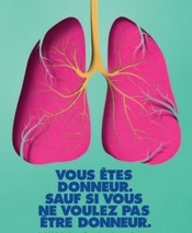 Affiche don d'organes - Agence de la biomédecine