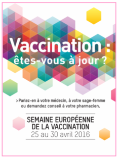 Visuel - Affiche de la Semaine de la vaccination