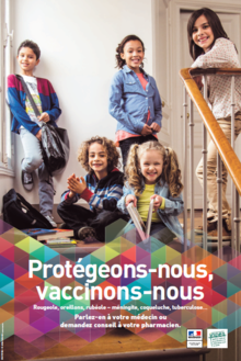 Affiche sur la vaccination