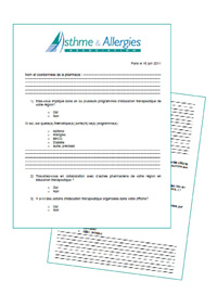 A & A éducation questionnaire