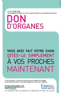 Guide "Don d'organes : dites-le simplement maintenant" - Agence de la Biomédecine