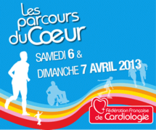 Parcours du coeur : 6-7 avril 2013 - FFC