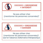 Picto grossesse et médicament