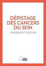 Visuel - brochure sur le dépistage des cancers du sein