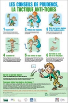 Affiche tactique anti-tiques - Santé publique France