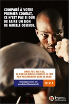 14e Semaine du don de moelle osseuse - Agence de la Biomédecine - affiche