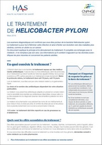 Fiche HAS - traitement H. Pylori