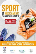 Campagne dopage et médicaments - cespharm - affiche