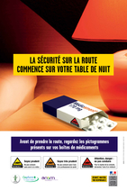 Campagne sécurité routière et médicament - DSCR / Ordre des pharmaciens