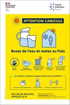 Visuel de l’affiche "Attention Canicule"