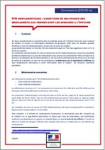 Visuel - Fiche du ministère de la Santé