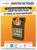 Visuel - Affiche de la Journée mondiale contre la BPCO 