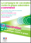 La campagne contre la grippe saisonnière a commencé - affiche