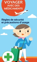 Voyager avec des médicaments - Brochure IRACM, ANEPF, Ordre des pharmaciens