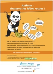 Asthme : chassons les idées reçues ! - affiche